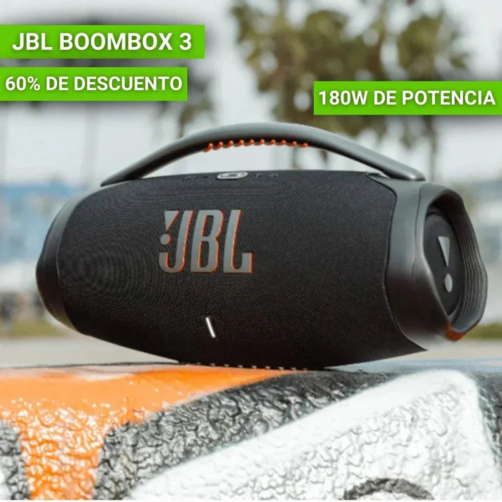 ÚLTIMA OFERTA BOOMBOX 3 SUPER PREMIUM IMPORTADO 34cmx20cm - Nueva Promoción 2025