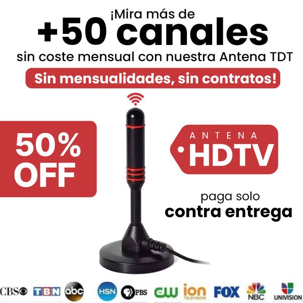 Antena Digital TDT 4K
