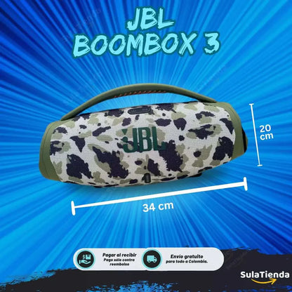 ÚLTIMA OFERTA BOOMBOX 3 SUPER PREMIUM IMPORTADO 34cmx20cm - Nueva Promoción 2025