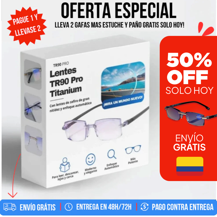 COMPRE 1 y LLEVA 2 - Gafas Inteligentes (ESTUCHE y PAÑO CORTESÍA)
