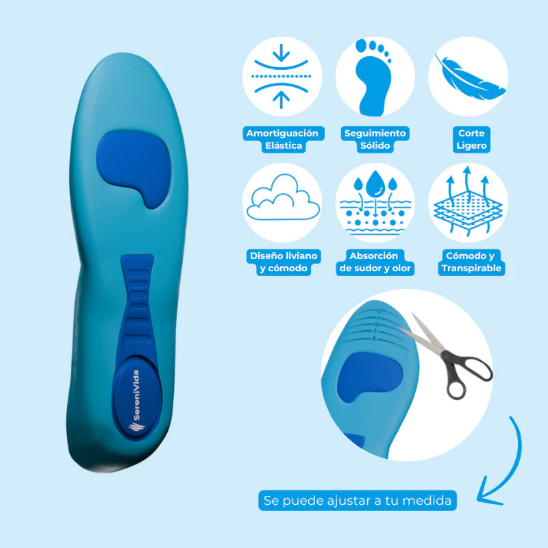 Plantillas ComfyFeet™️ - Disfruta de días sin dolor, sin tratamientos caros ni visitas al médico...