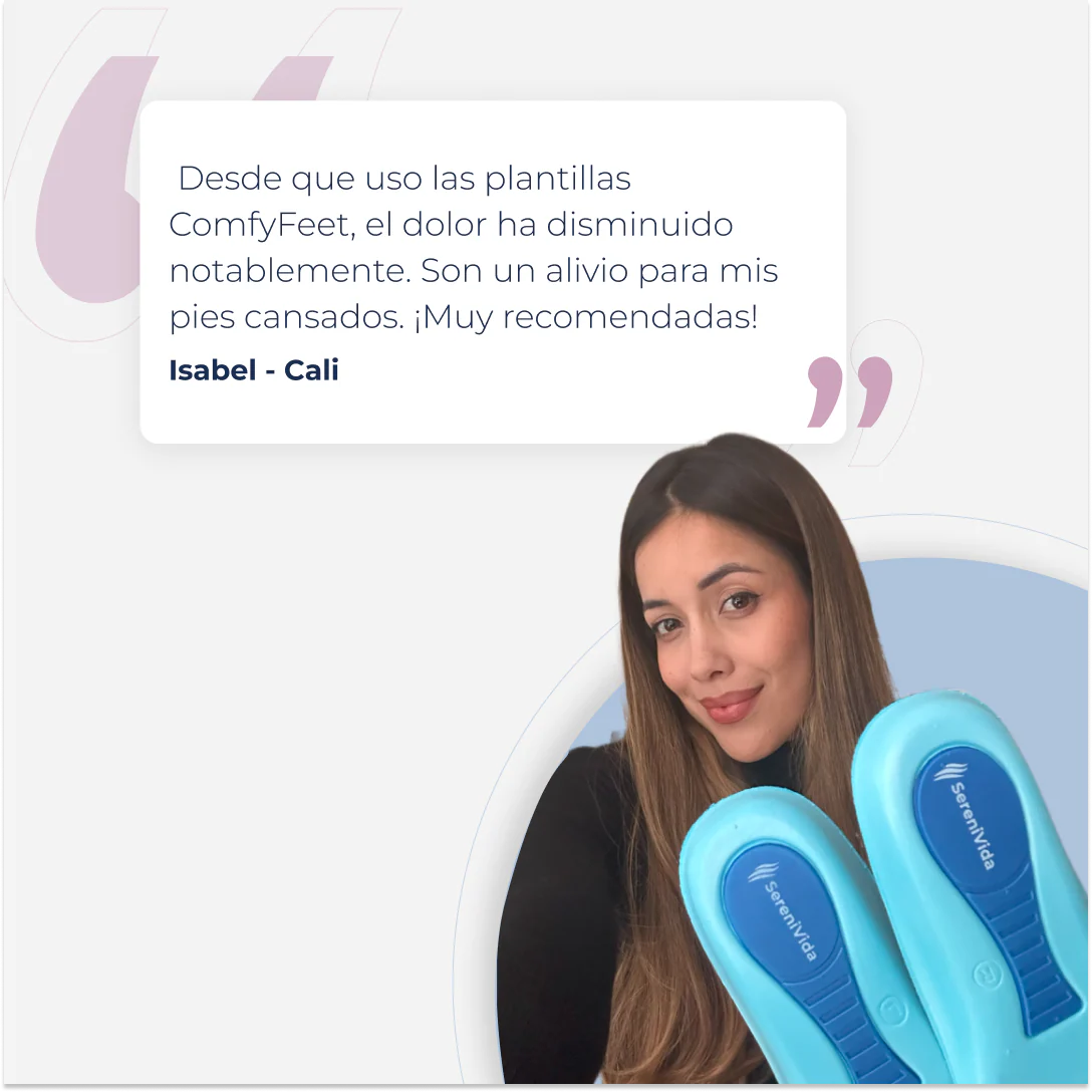 Plantillas ComfyFeet™️ - Disfruta de días sin dolor, sin tratamientos caros ni visitas al médico...