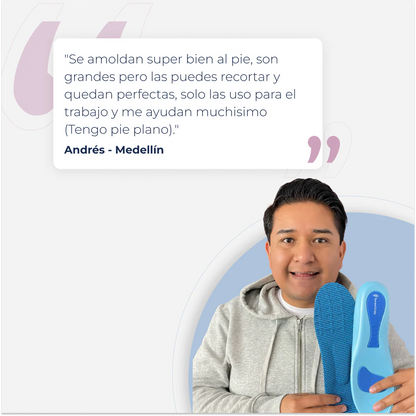 Plantillas ComfyFeet™️ - Disfruta de días sin dolor, sin tratamientos caros ni visitas al médico...