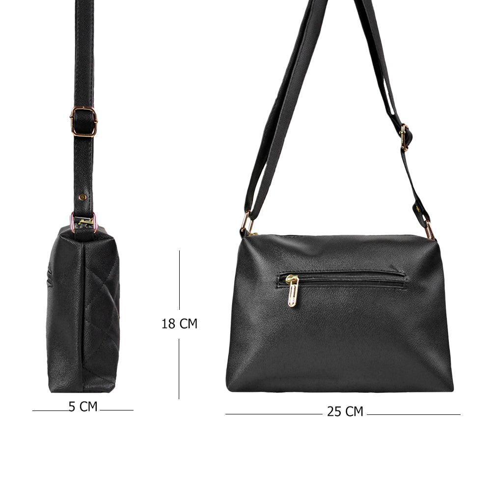 Bolso De Dama Karla Chacon Cuba Negro