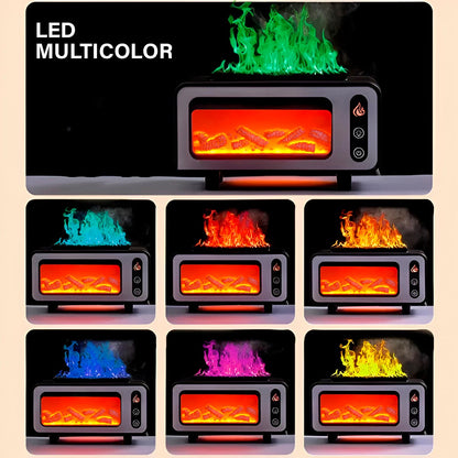 Humidificador Chimenea Led