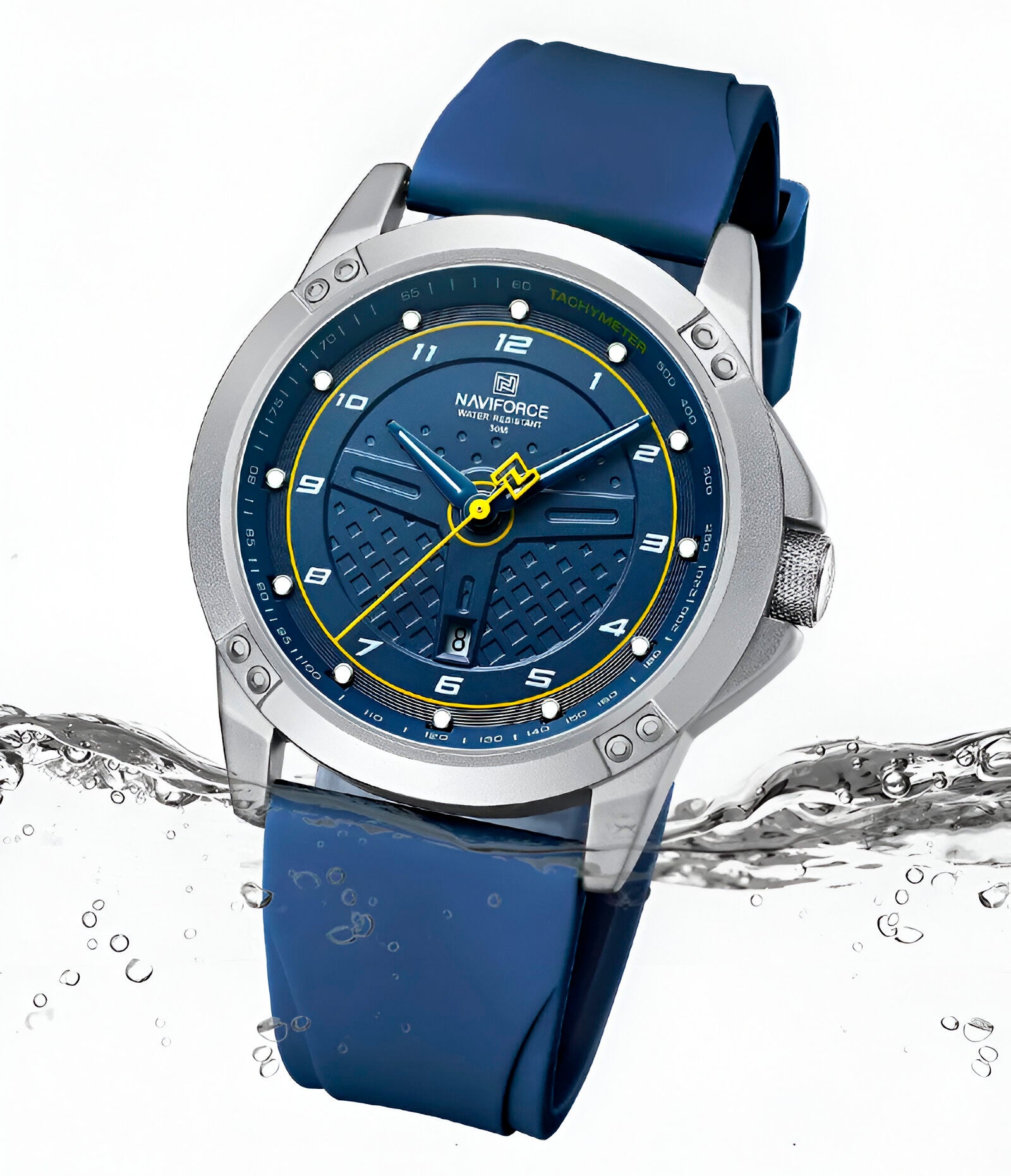 Reloj Naviforce Casual Nf8031 Crono Homb